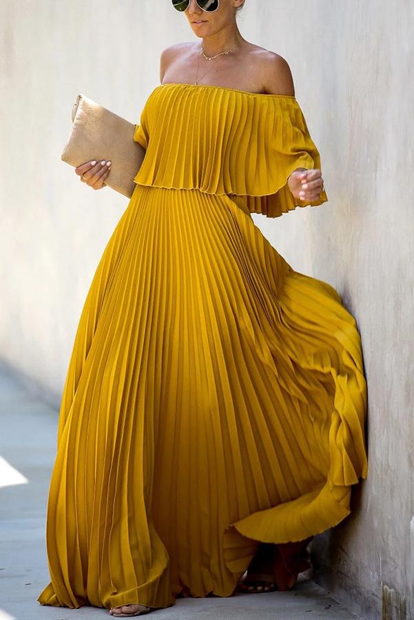 Julia - Ruffle Tiered Maxi Dress