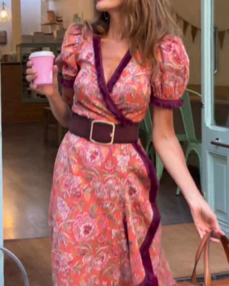 Piane™ | Elegant pink dress