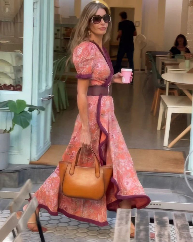 Piane™ | Elegant pink dress