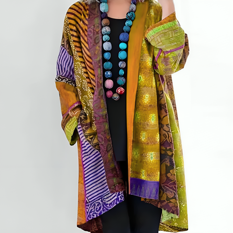 Kelsey™ | Colorful soft cardigan