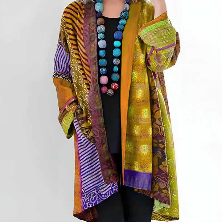 Kelsey™ | Colorful soft cardigan