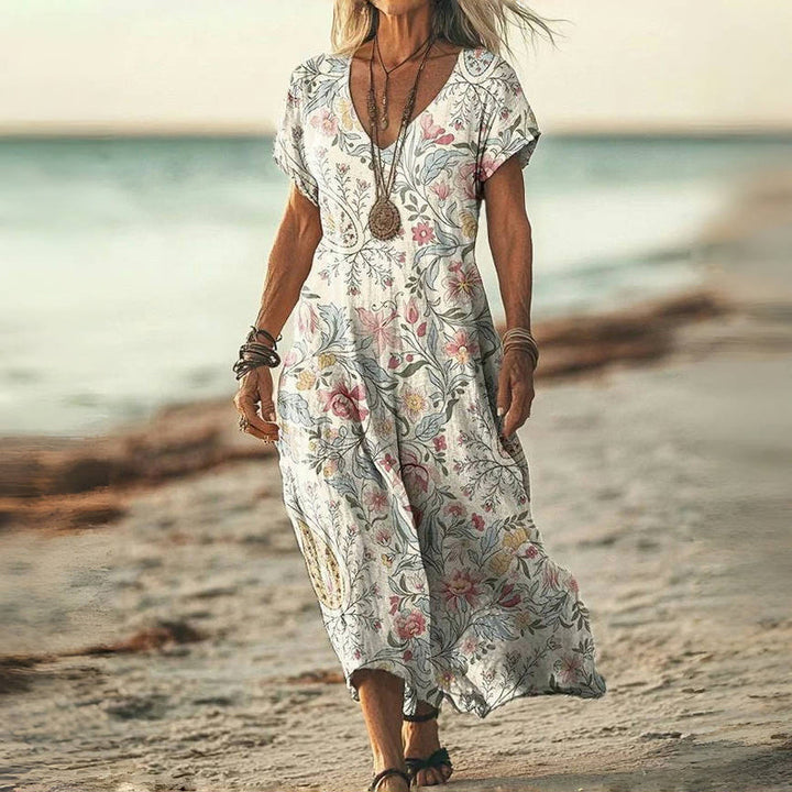 Meline™ | Floral print dress