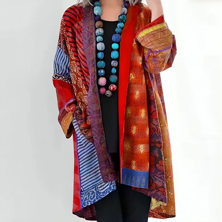 Kelsey™ | Colorful soft cardigan
