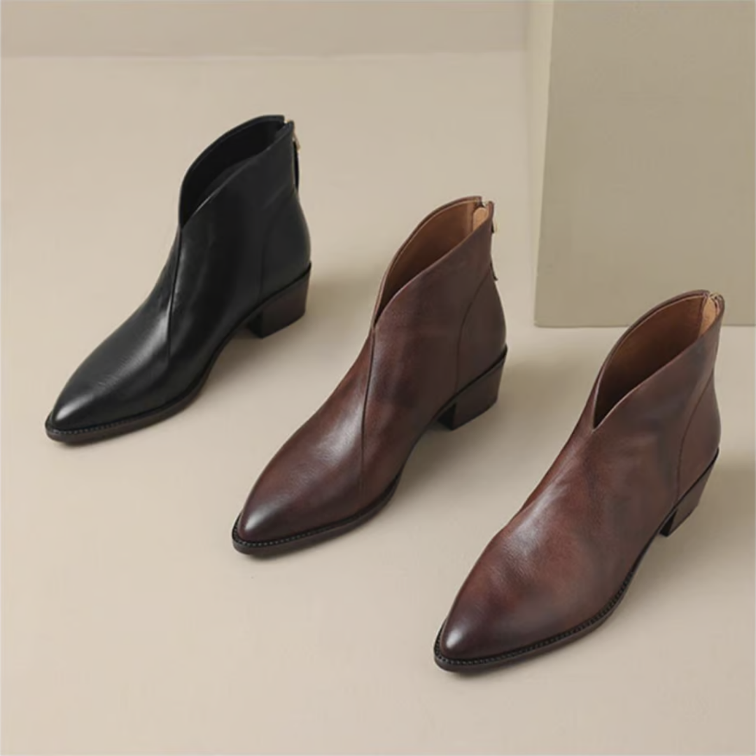 Lyla | Luxury Low Heel Boots