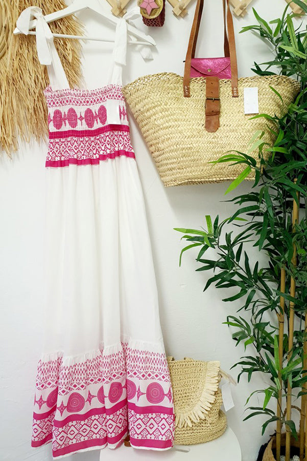 Skylar - Ethnic Print Maxi Dress
