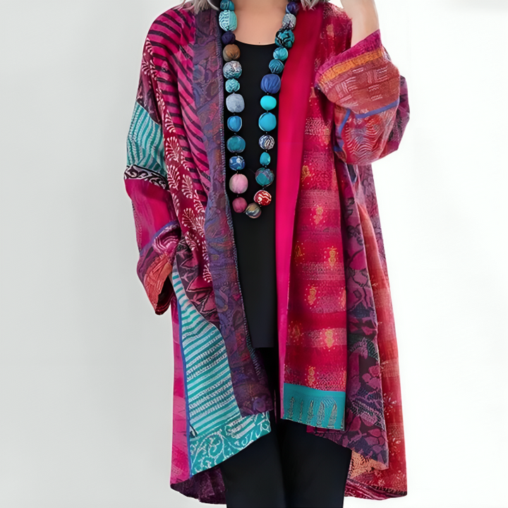 Kelsey™ | Colorful soft cardigan