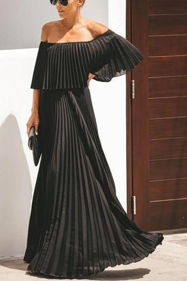 Julia - Ruffle Tiered Maxi Dress