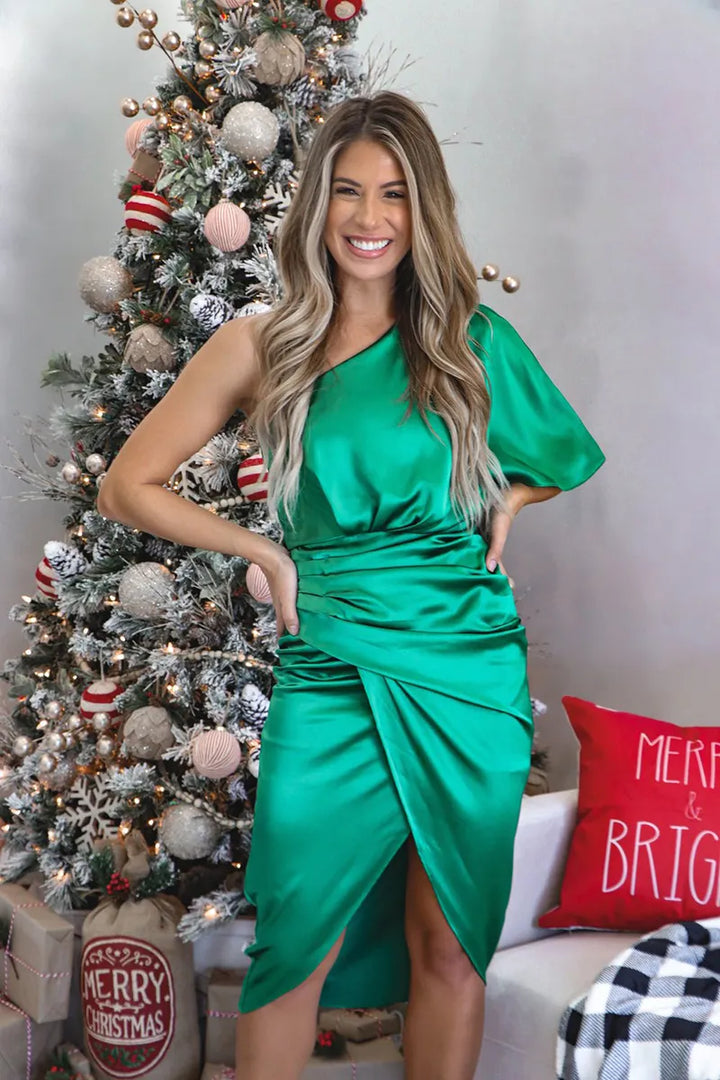 Kaelani | Chic Satin Dress