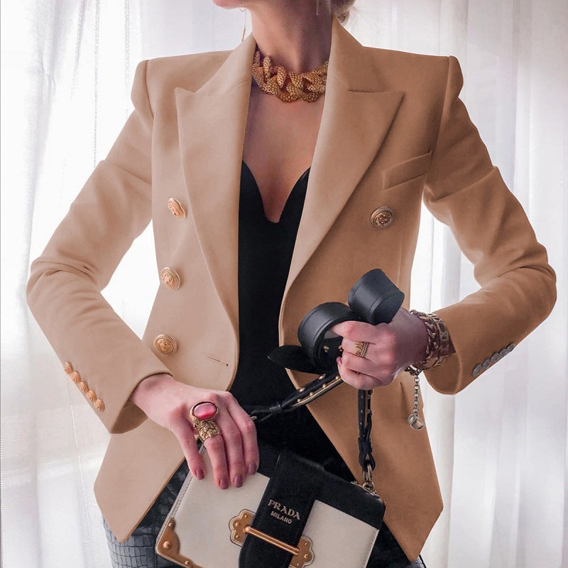Raffaella™ | Tailored Blazer with Gold Buttons