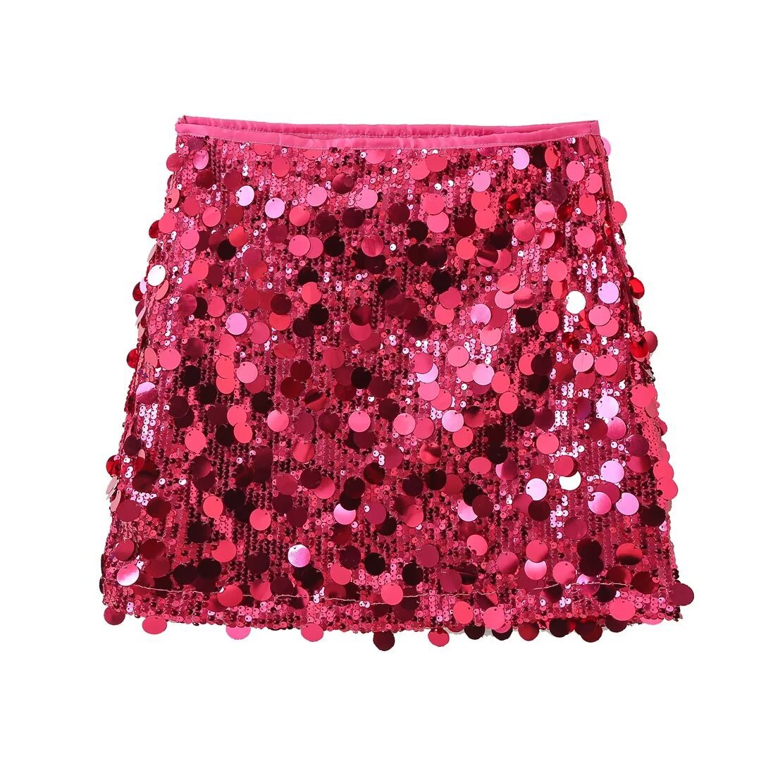 Magda - Chic Sequins Skirt