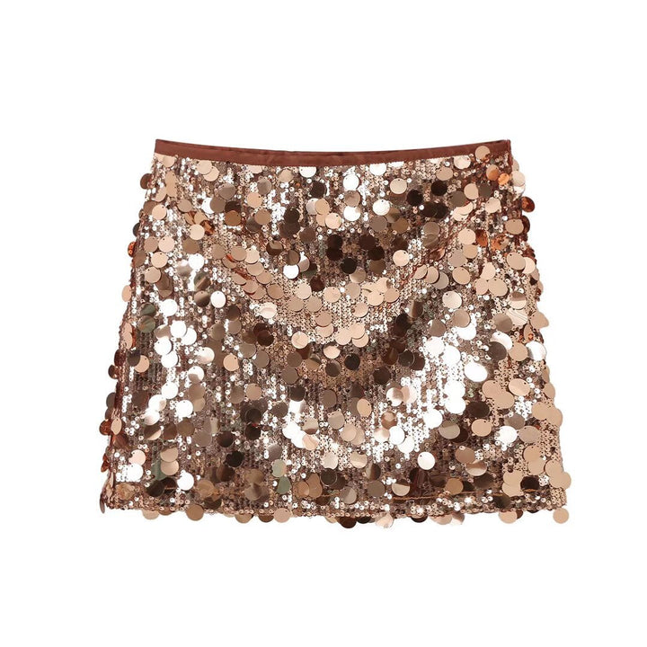Magda - Chic Sequins Skirt