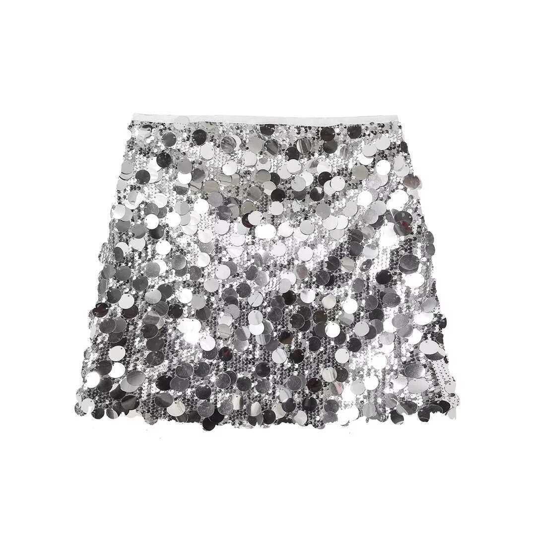 Magda - Chic Sequins Skirt
