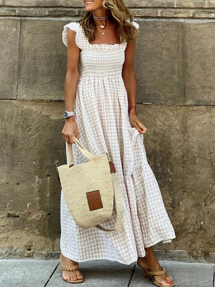Livia - Plaid Spring Dress