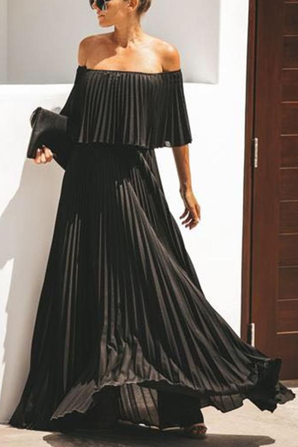 Julia - Ruffle Tiered Maxi Dress