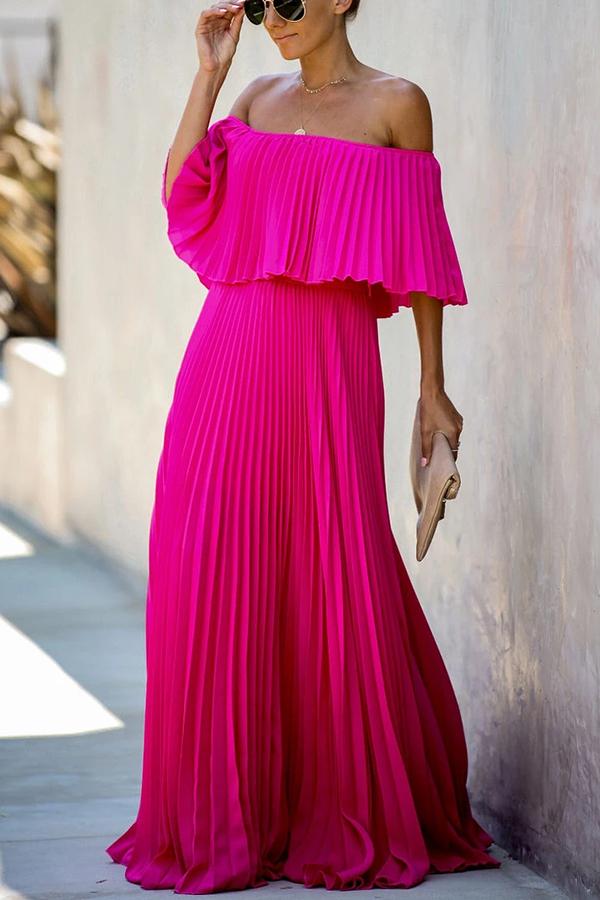 Julia - Ruffle Tiered Maxi Dress