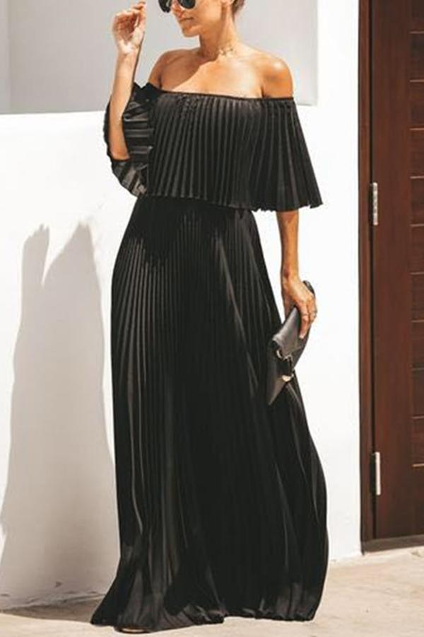 Julia - Ruffle Tiered Maxi Dress